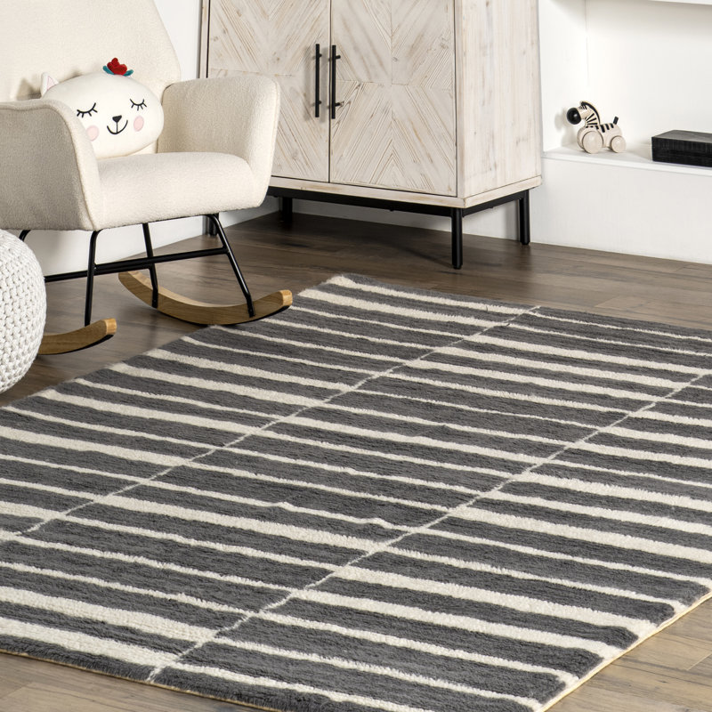 Arvin Olano x Rugs USA Vlad Machine Washable Wool Area Rug Wayfair